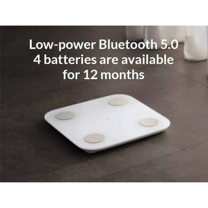 XiaoMi Mijia Smart Body Composition Scale 2 | 2nd Generation | LED Display  | Bluetooth 5.0